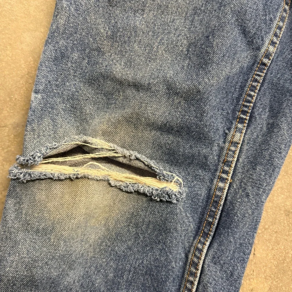 Old Navy Kids Painter's Jeans Blue Denim Utility Carpenter Pants Size 8 Regular